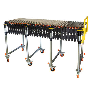 qualidade  Heat resistant /oil /fire gravity roller conveyor or expandable flexible conveyor roller for warehouse system fábrica