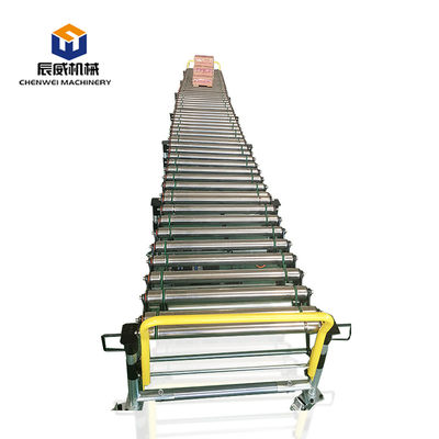 qualidade  Heat Resistant Stainless Steel Taper Roller Conveyor With 90 Degree Curve Power Roller Conveyor fábrica