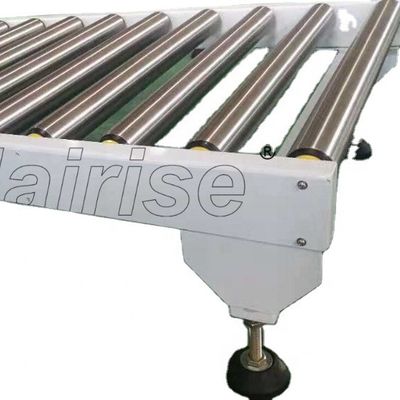 qualidade  Hairise Heat Resistant Telescopic Plastic Skid Wheel Roller Conveyor fábrica