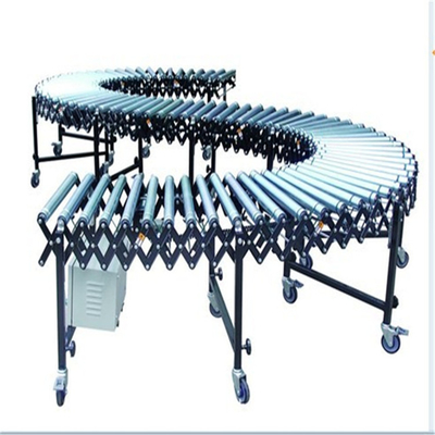 Heat Resistant Roller Conveyor Motor-Drive Portable Conveyor Flexible Material Conveying Equipment