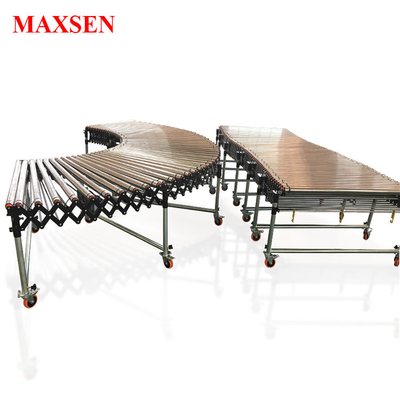 Maxsen motorizou flexível posto/o transporte rolo expansível da gravidade